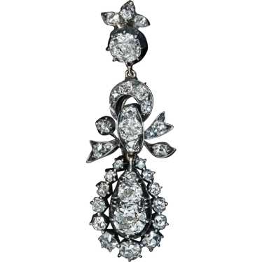 Antique Victorian Era Diamond Pendant