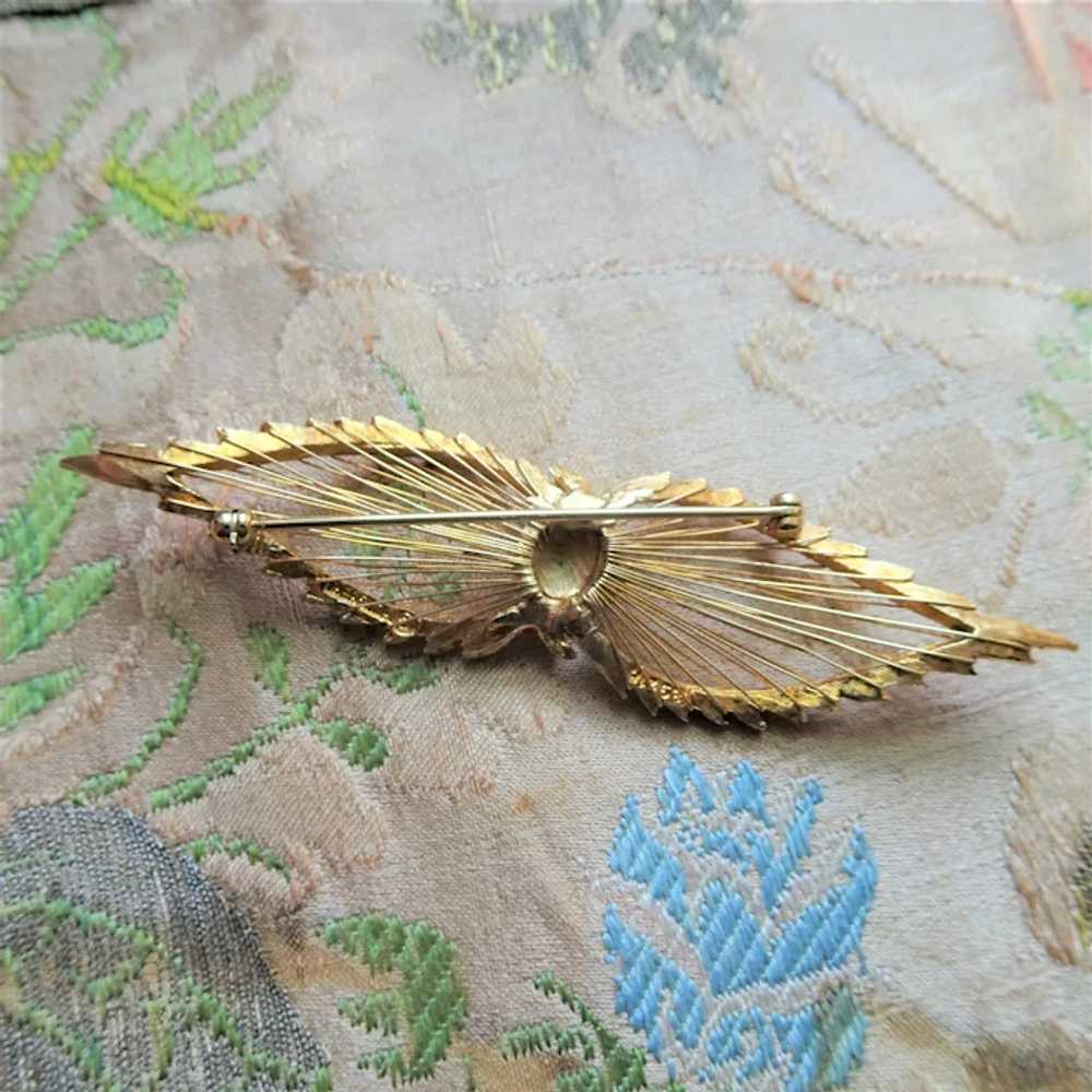 Lot of 3 Monet Gold Tone Wire Work Butterfly Pin