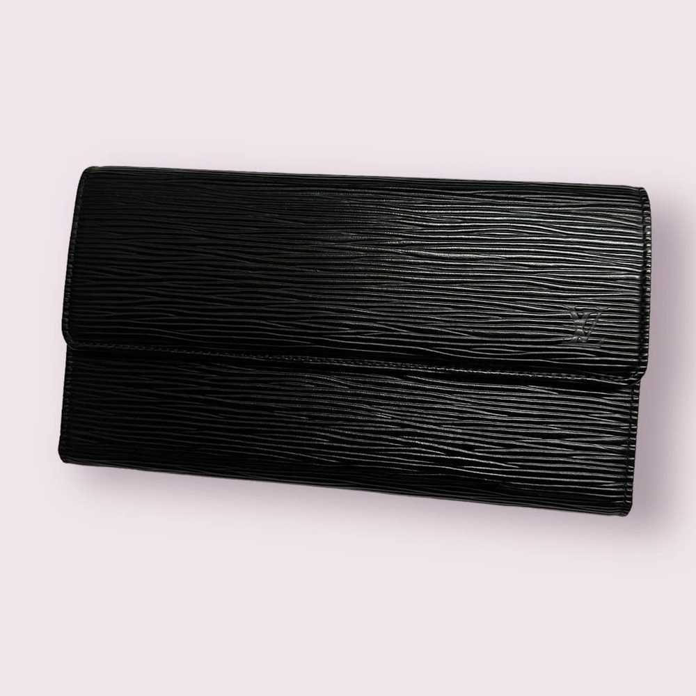 Louis Vuitton Louis Vuitton Black Epi Leather Por… - image 1