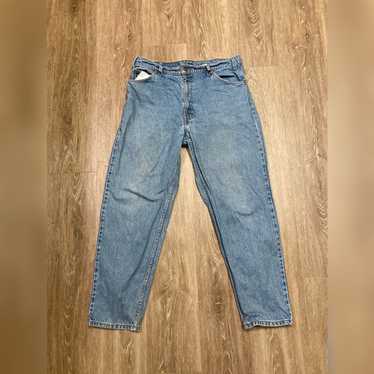 Vintage 90s Levi's 550 Orange Tab hotsell Jeans 38x32 Relaxed Fit Tapered Legs USA