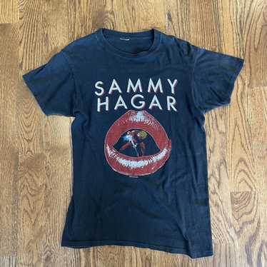 Vintage 1983 Sammy Hagar T-Shirt Red outlet Rocker Concert Tour Raglan Single Stitch