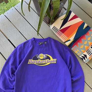 NBA × Vintage Lakers crewneck - image 1