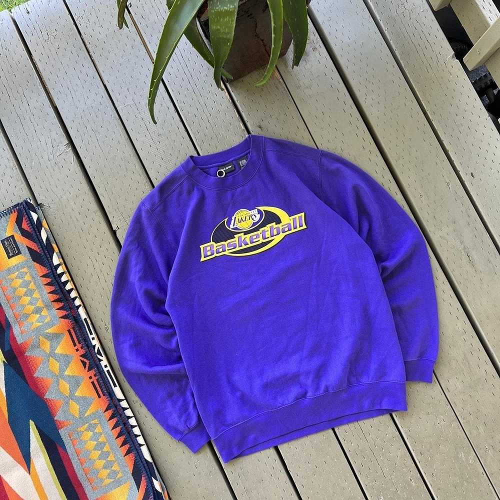 NBA × Vintage Lakers crewneck - image 2