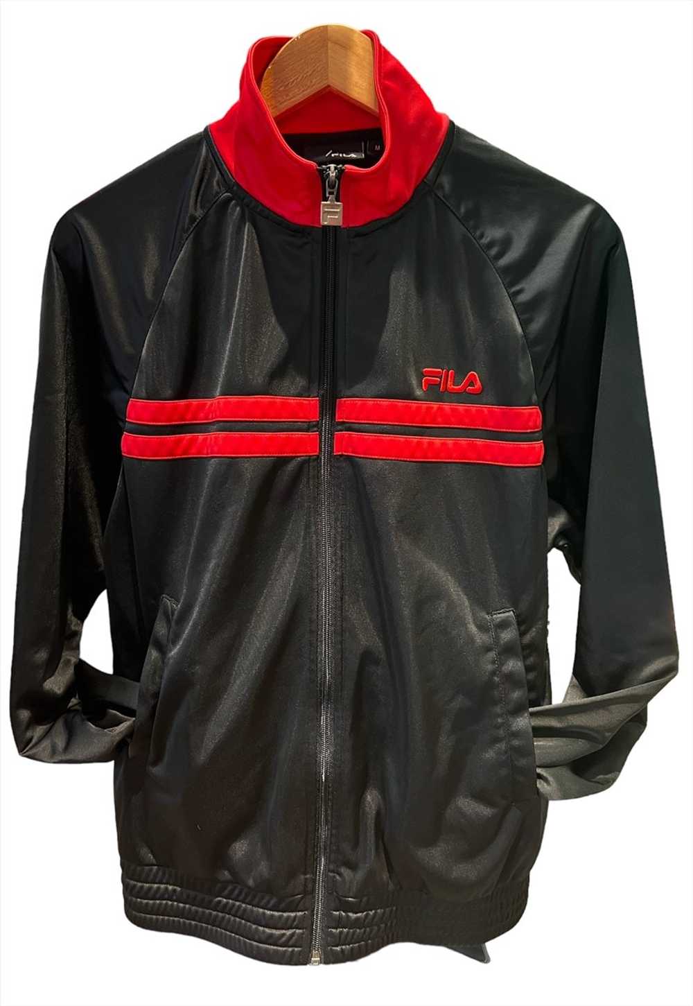 Retro Britpop style Fila 90s to 2k track jacket - image 1