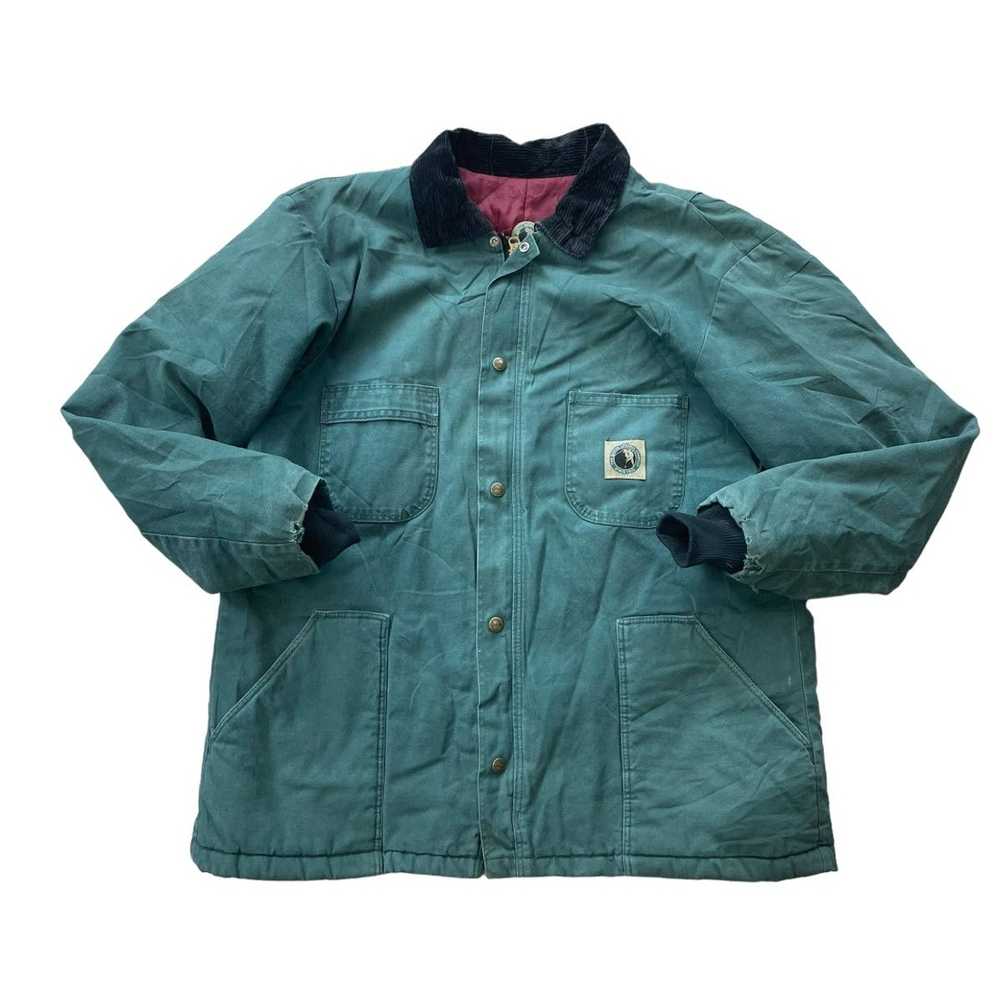 Vintage Berne Pine Green Workwear Jacket - image 1