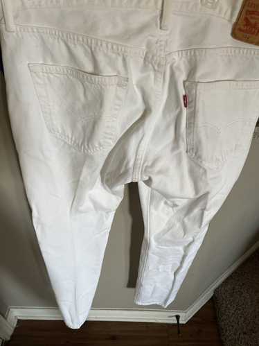 Levi's White Levi Jeans