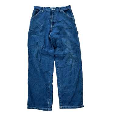 Steve & Barry's Men's VINTAGE Denim Blue Jeans 34x32 grunge retro
