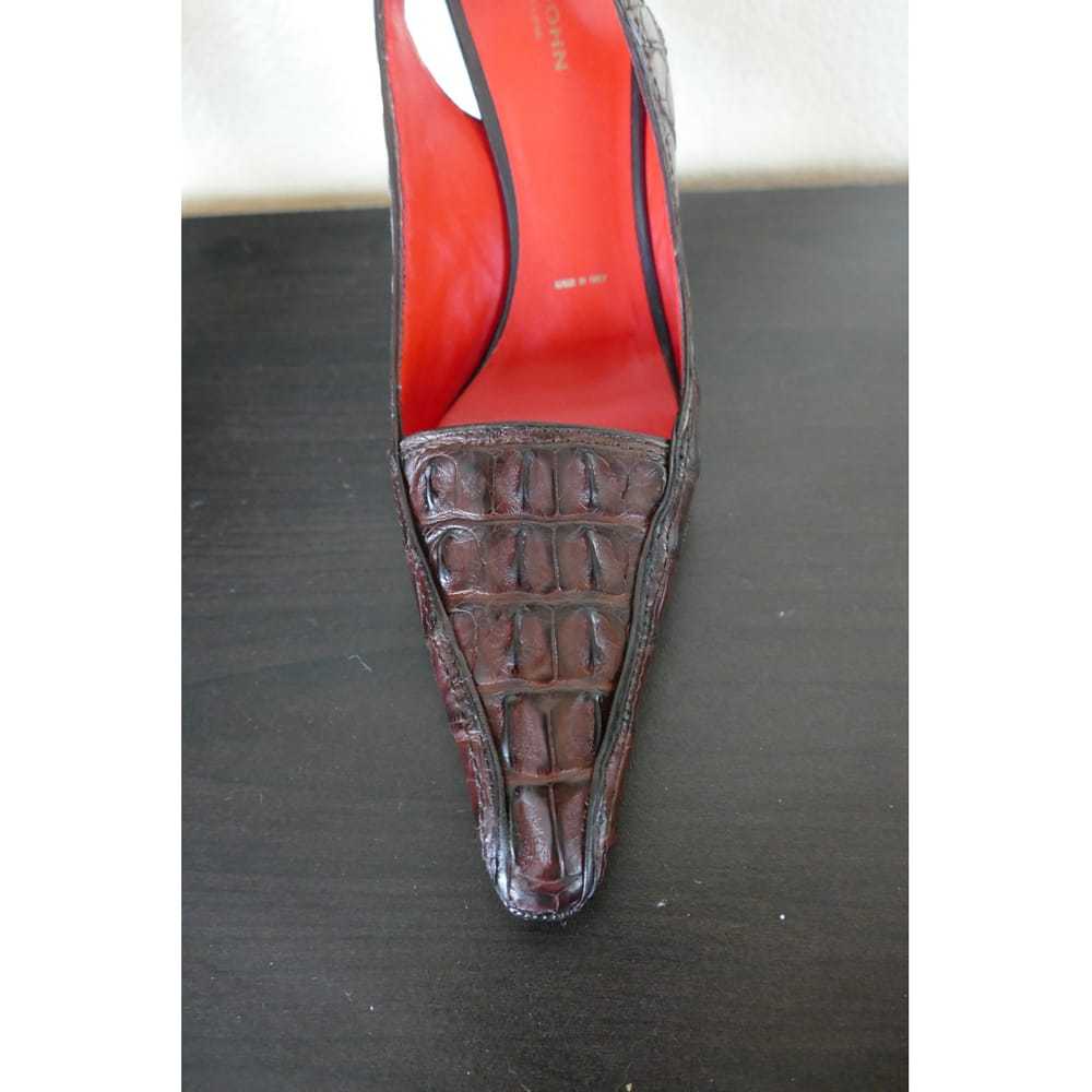 St John Crocodile heels - image 3