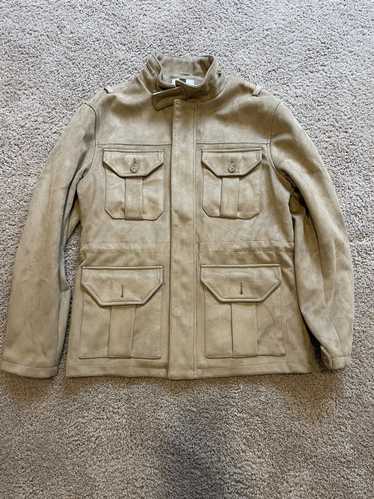 Nordstrom Tan Suede bomber jacked