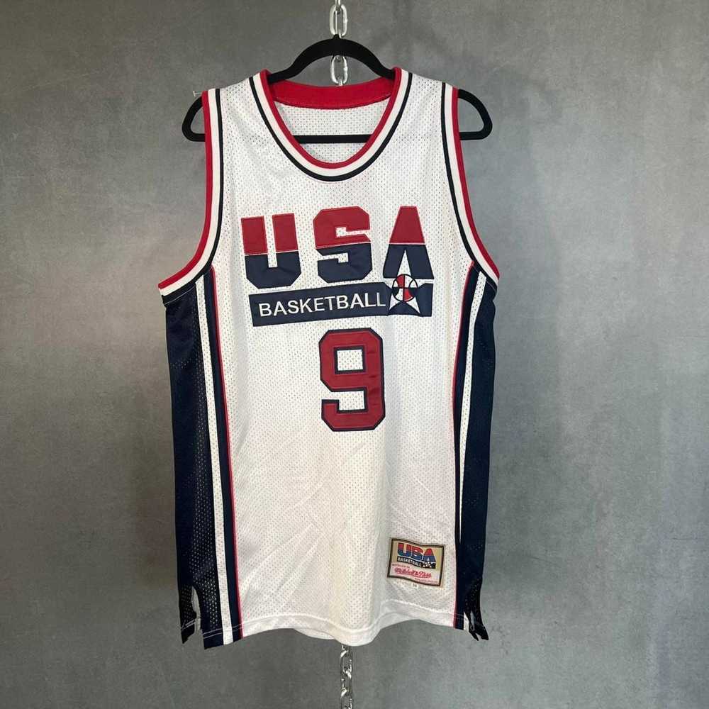 1992-93 Mitchell And Ness drazen petrovic New Jersey Nets Jersey Size 52