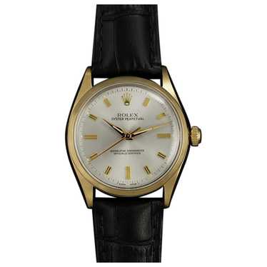 Rolex Oyster Perpetual gold watch - image 1
