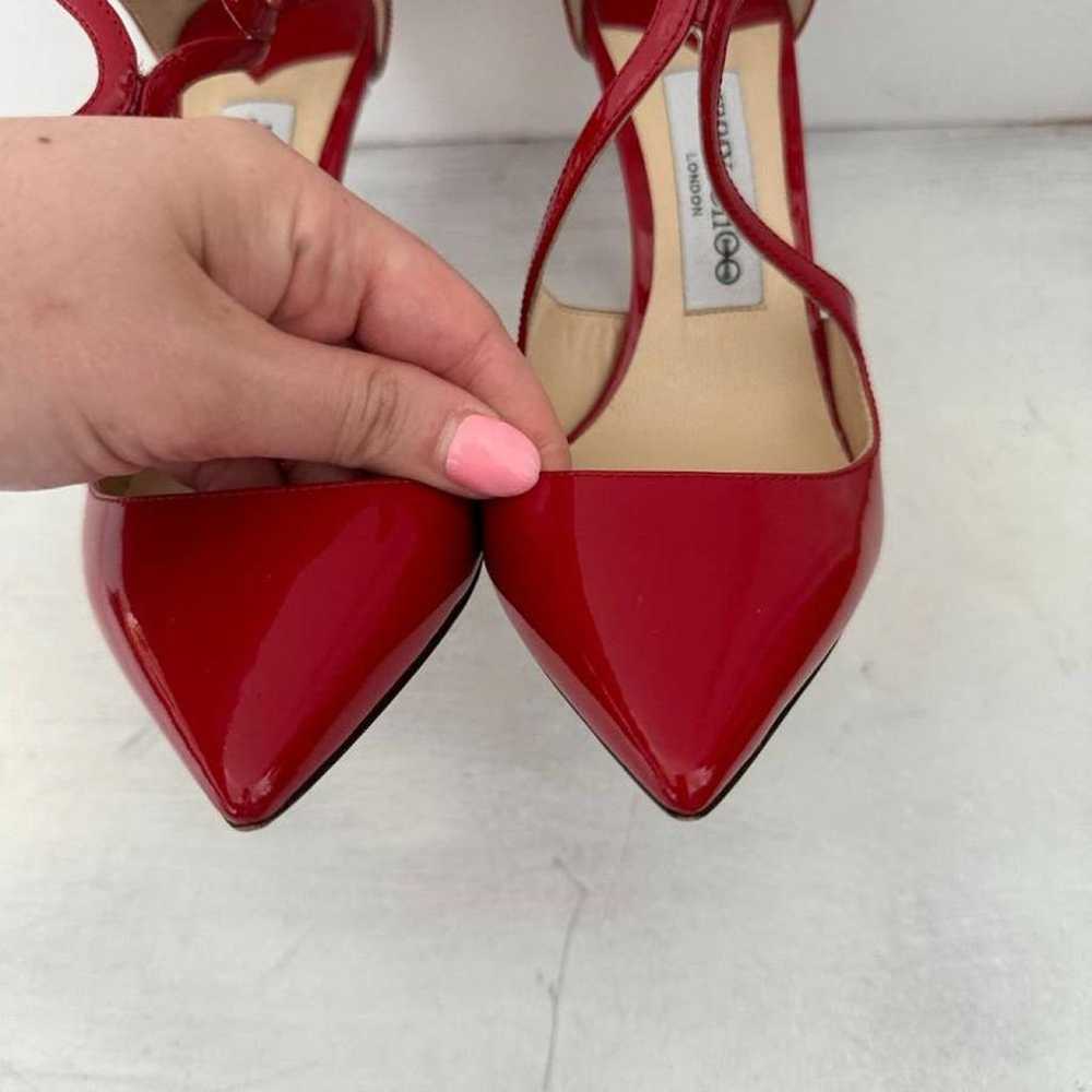 Jimmy Choo Lancer patent leather heels - image 8