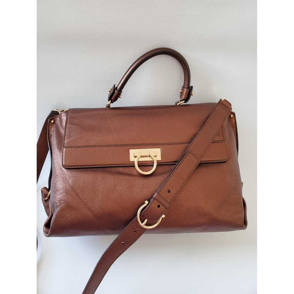 Salvatore Ferragamo Leather handbag - image 10