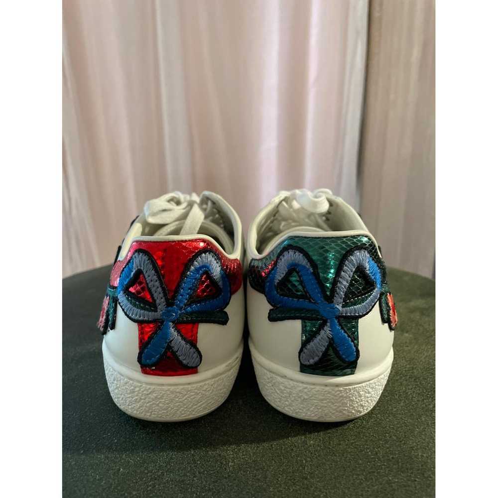 Gucci Ace leather trainers - image 4