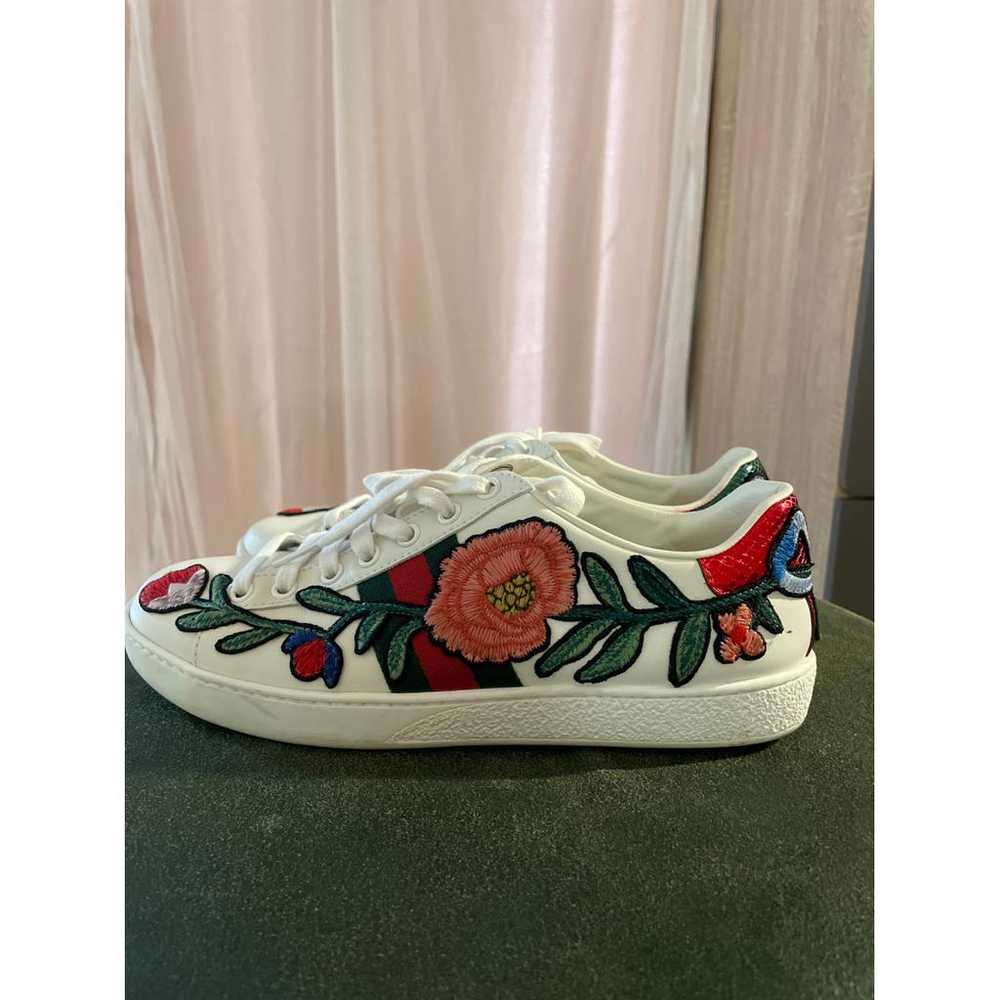 Gucci Ace leather trainers - image 5