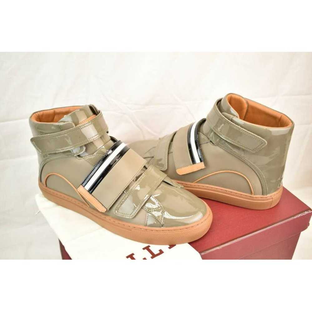 Bally Patent leather high trainers - image 10