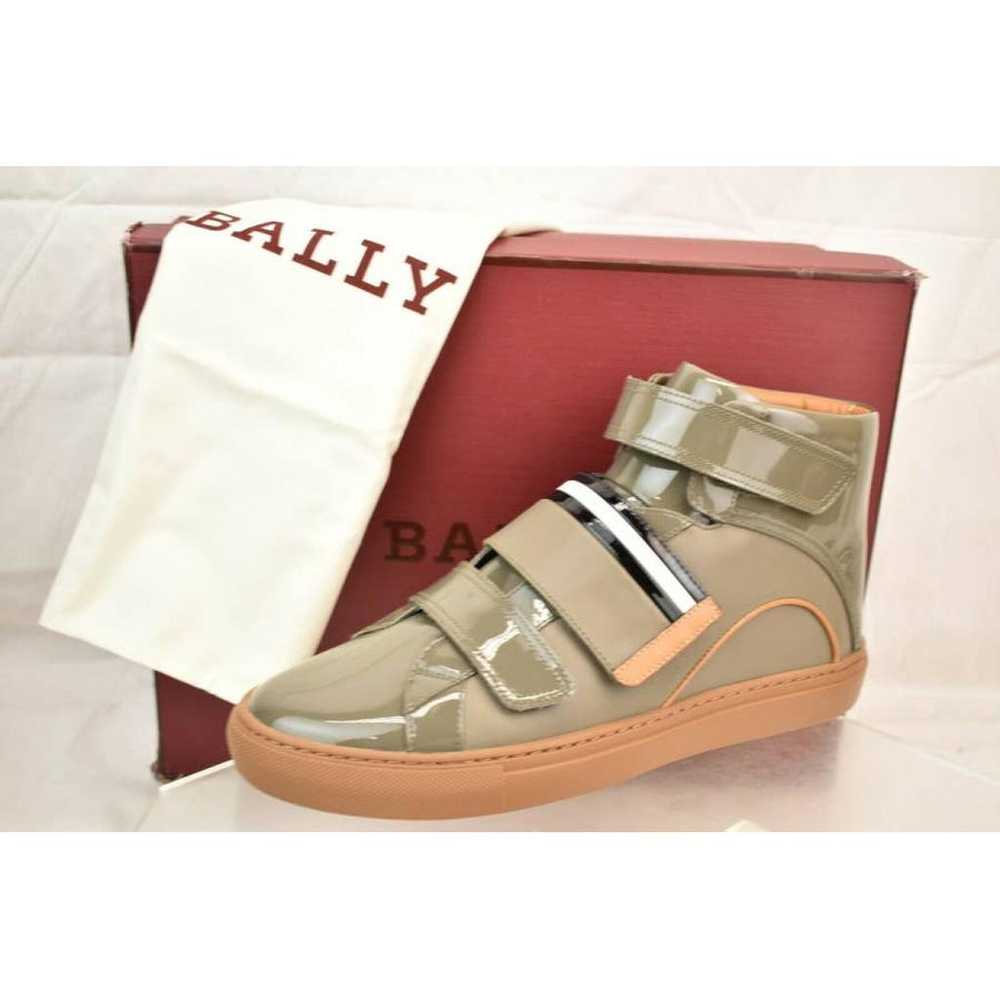 Bally Patent leather high trainers - image 11