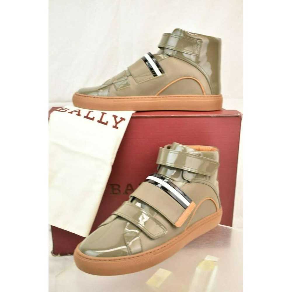 Bally Patent leather high trainers - image 12