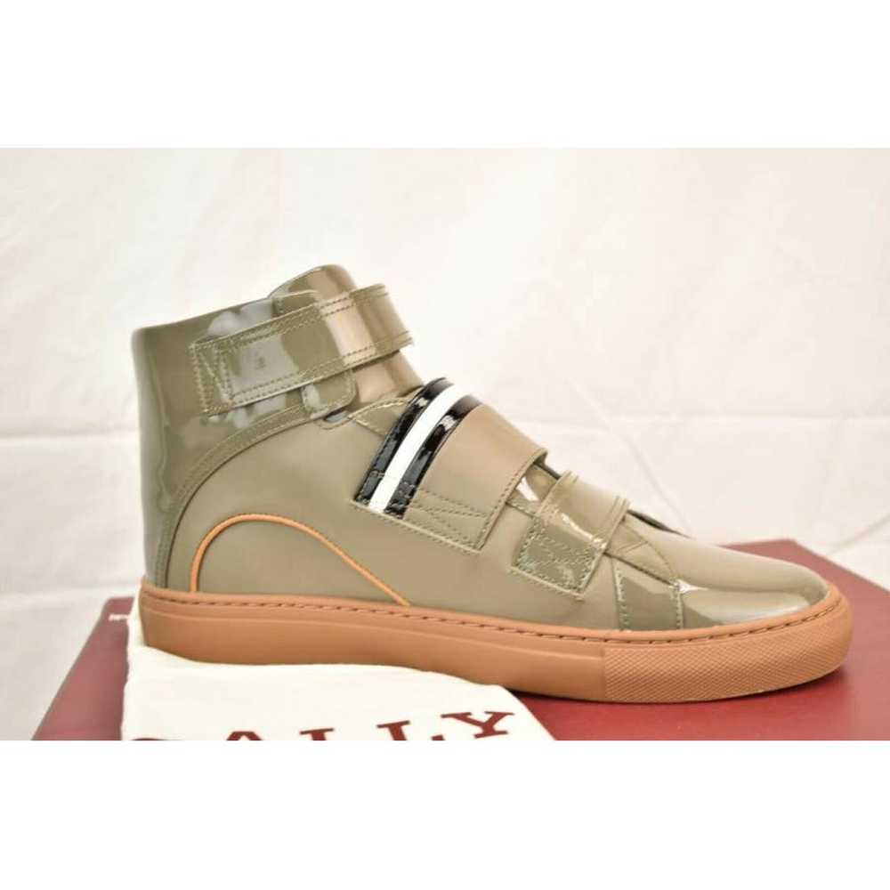 Bally Patent leather high trainers - image 3