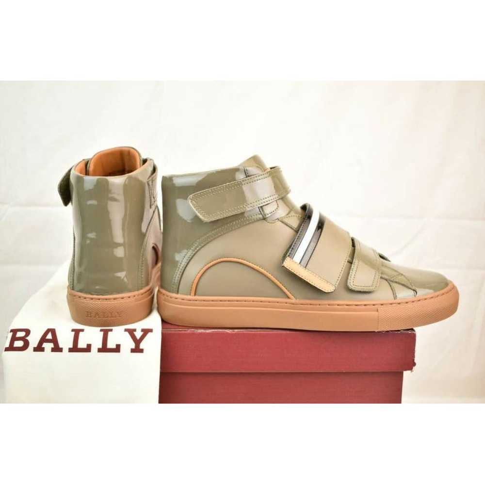 Bally Patent leather high trainers - image 7