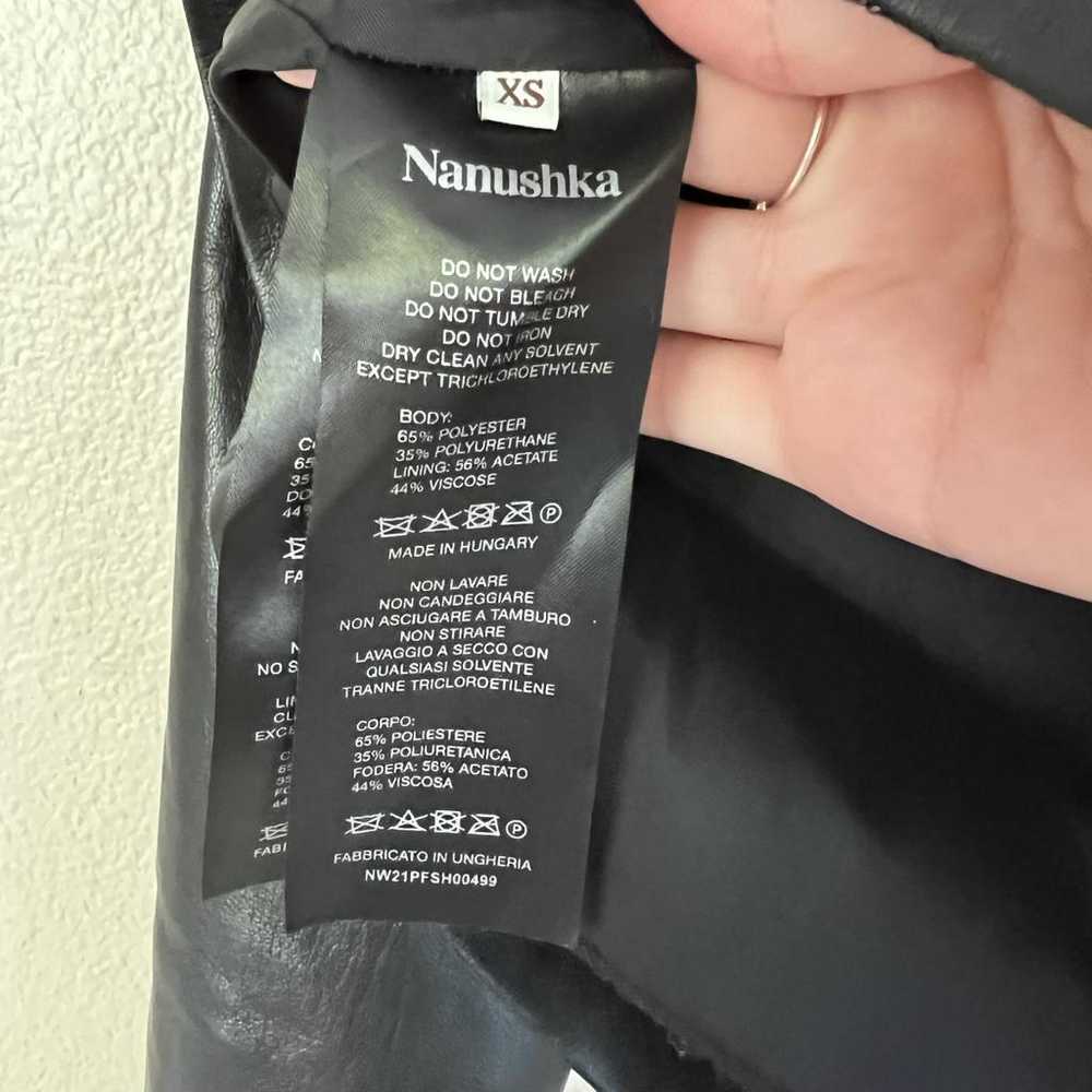 Nanushka Vegan leather top - image 4