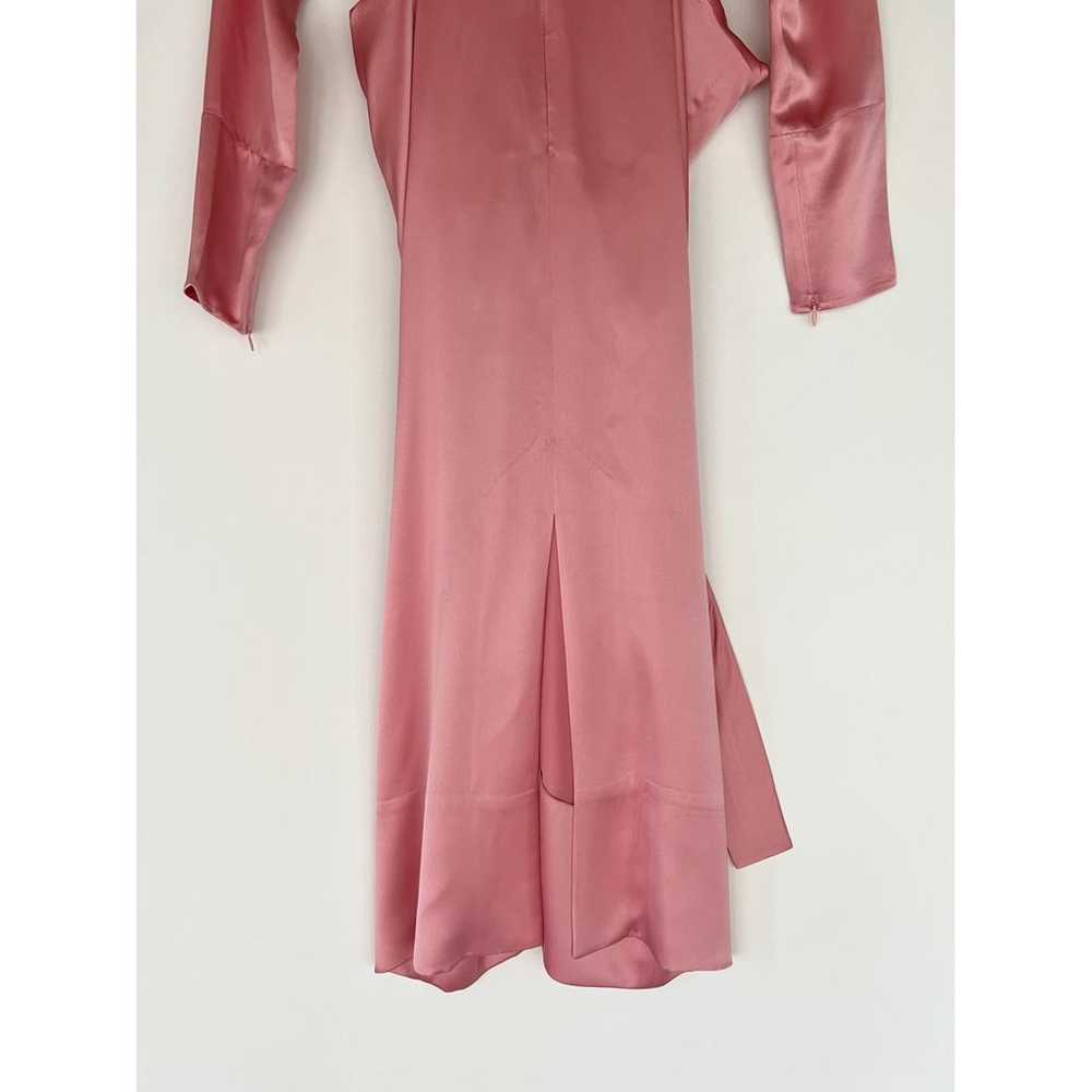 Celine Silk mid-length dress - image 10