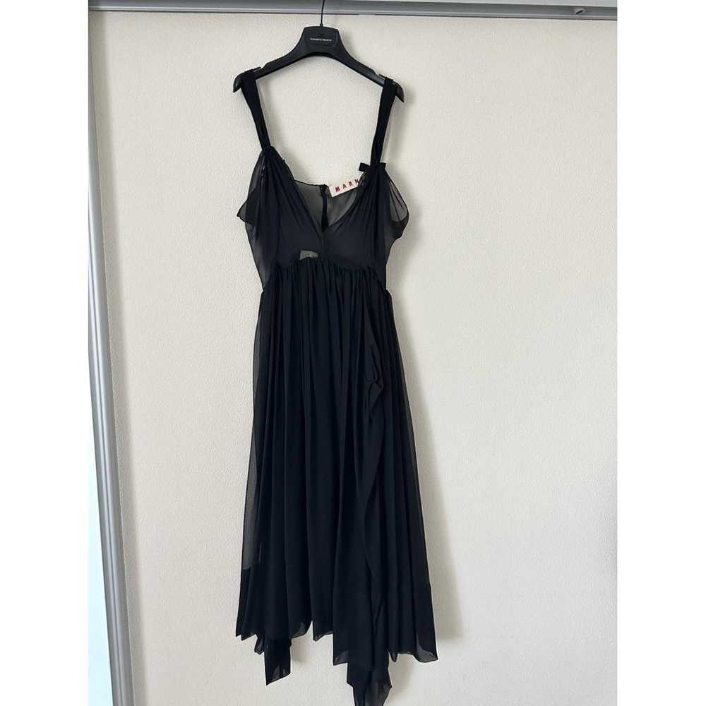 Marni Silk mid-length dress - image 2