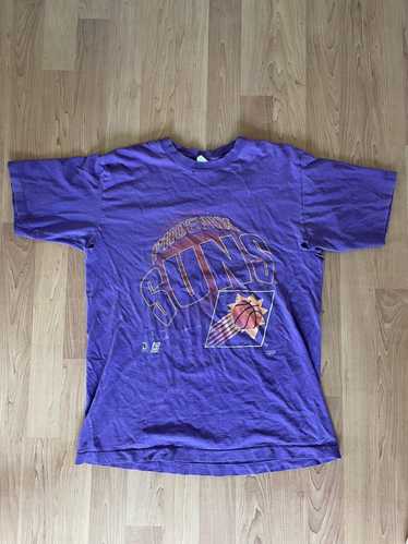 Vintage 80s Phoenix Suns Ringer T-Shirt Single Stitch Made In USA SIZE M