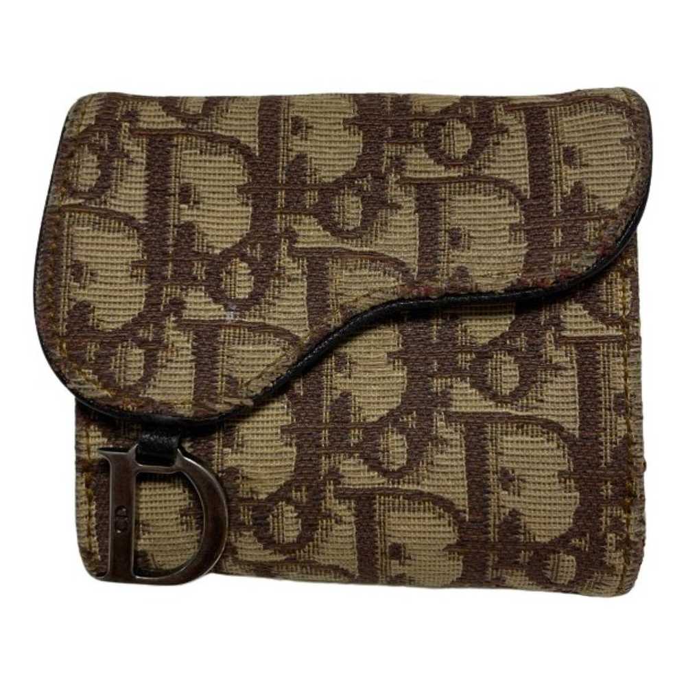 Dior Saddle cloth wallet - image 1