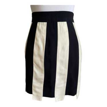 Moschino Silk mini skirt