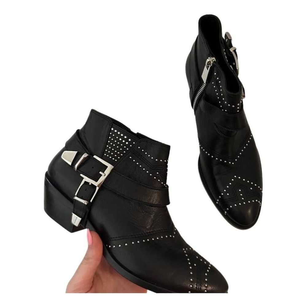 Anine Bing Leather biker boots - image 2