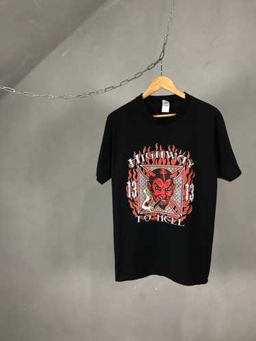 Rock T Shirt × Rock Tees × Vintage Highway to Hell