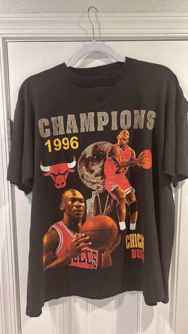 Michael Jordan Gold Champion Jersey Chicago Bulls 40 Medium Last Dance  Rodman