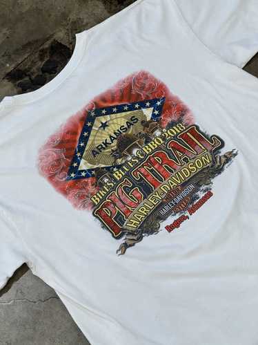 Harley Davidson Harley Davidson Pig Trail Tee Sz. 