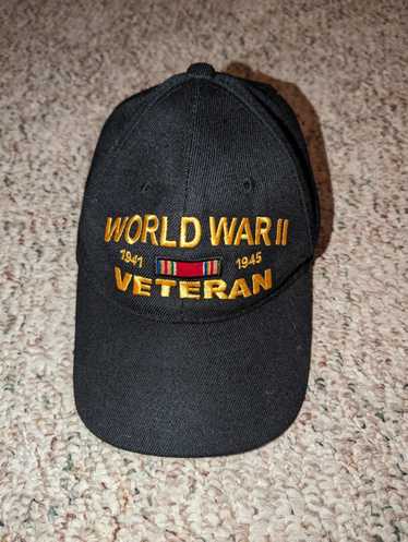 Vintage Vintage WW2 Veteran Hat - image 1