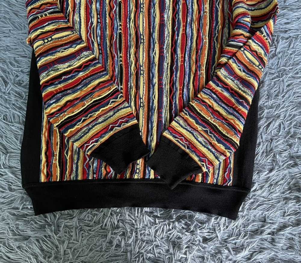 Coloured Cable Knit Sweater × Coogi × Montechiaro… - image 6