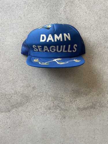 Vintage Vintage Damn Seagulls Offensive trucker ha