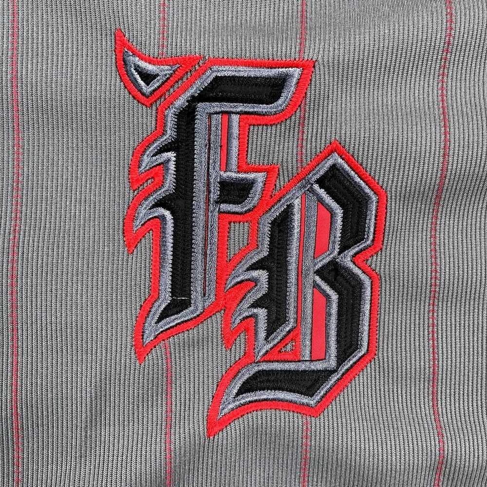 Fubu × Vintage Vintage FUBU Baseball Jersey 3XL G… - image 3