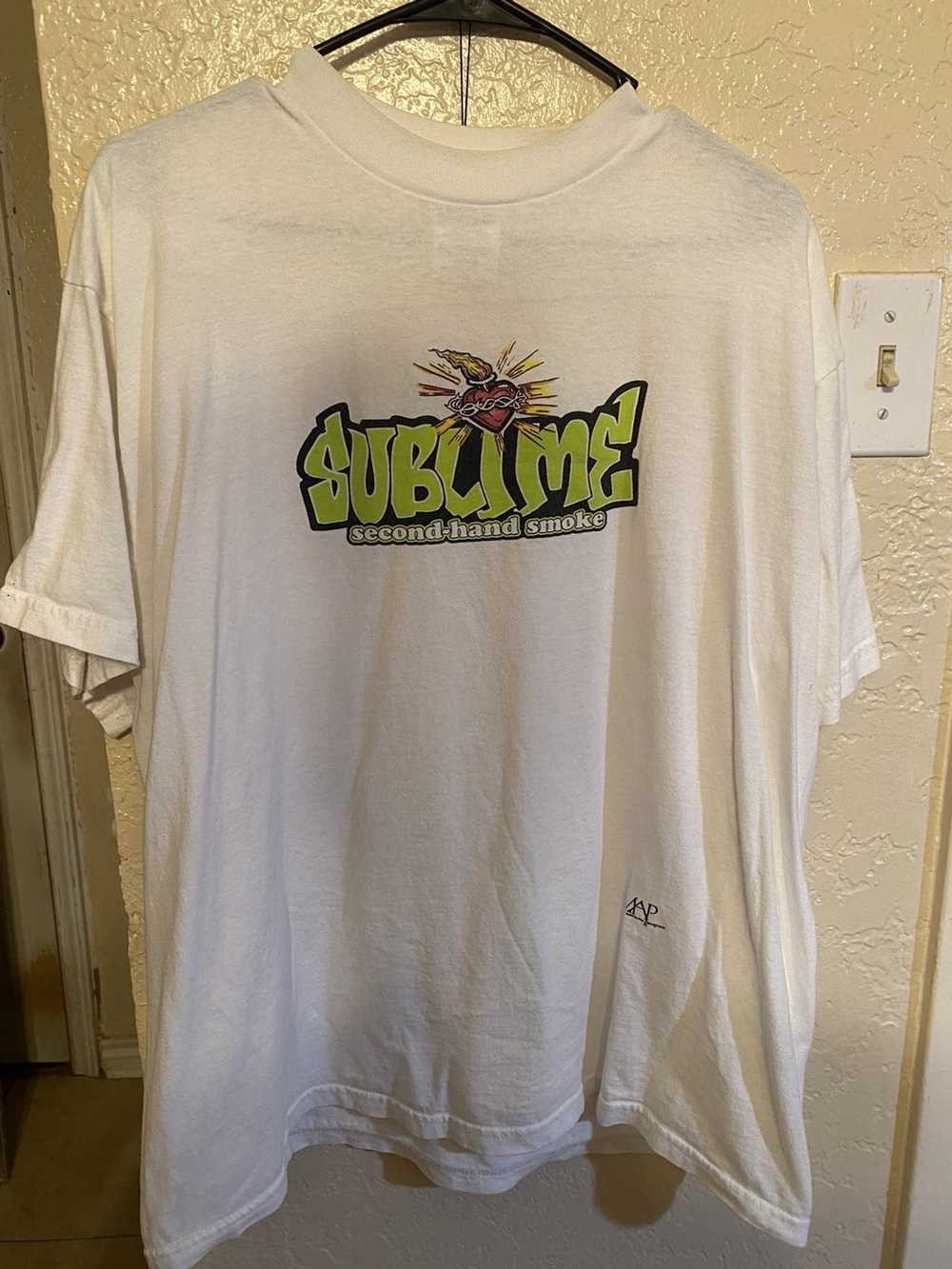 Tultex Vintage Sublime “Second Hand Smoke” Tee - image 1