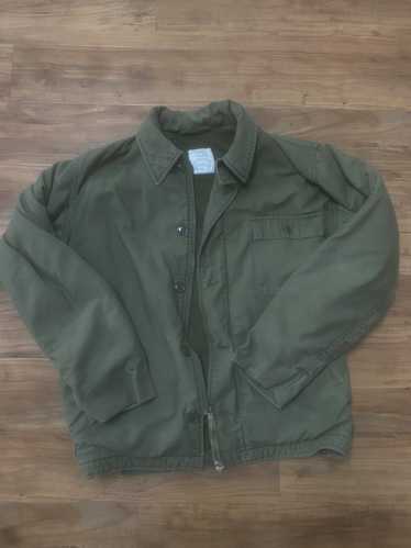 Vintage 70s military deck jacket