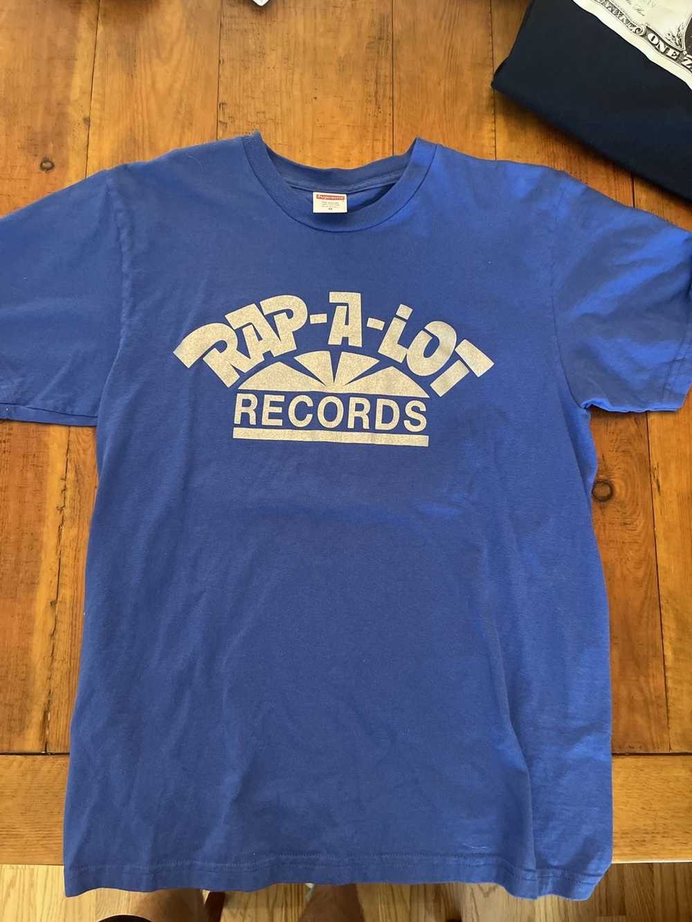 Supreme Blue Rap-A-Lot Records t-shirt Size S - image 2