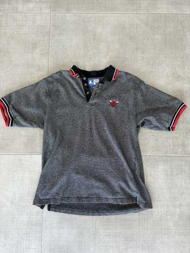 Antigua, Shirts, Vintage Chicago Bulls Polo Shirt