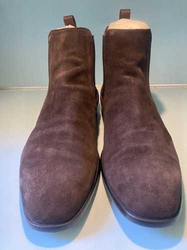 Prada Prada brown suede Chelsea boots