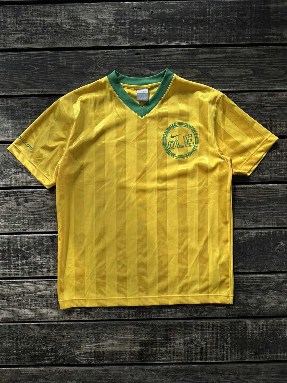 Nike × Soccer Jersey × Vintage Vintage Nike Socce… - image 1