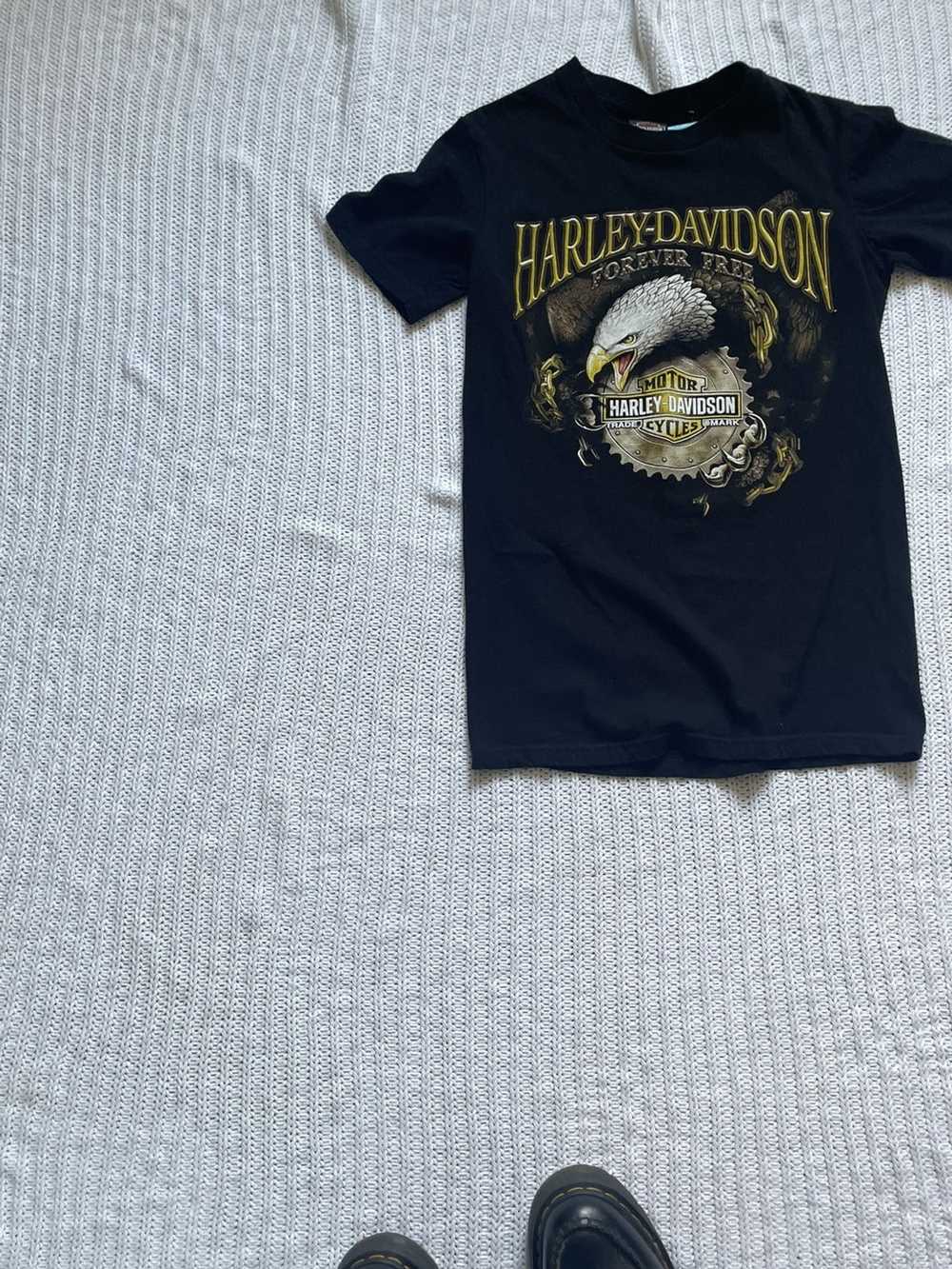 Harley Davidson × Vintage harley tee - image 2