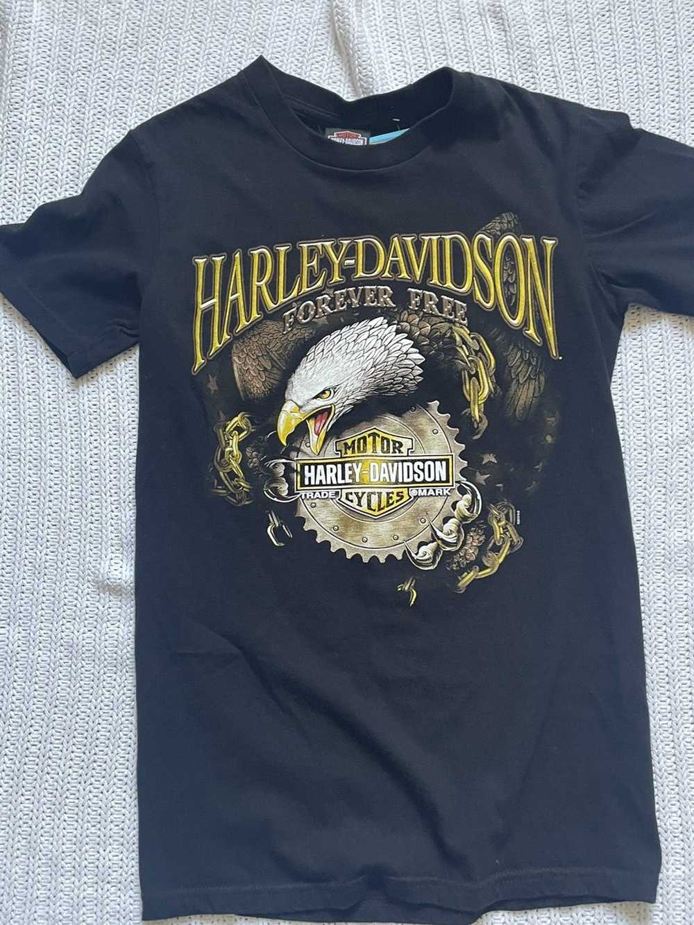 Harley Davidson × Vintage harley tee - image 3