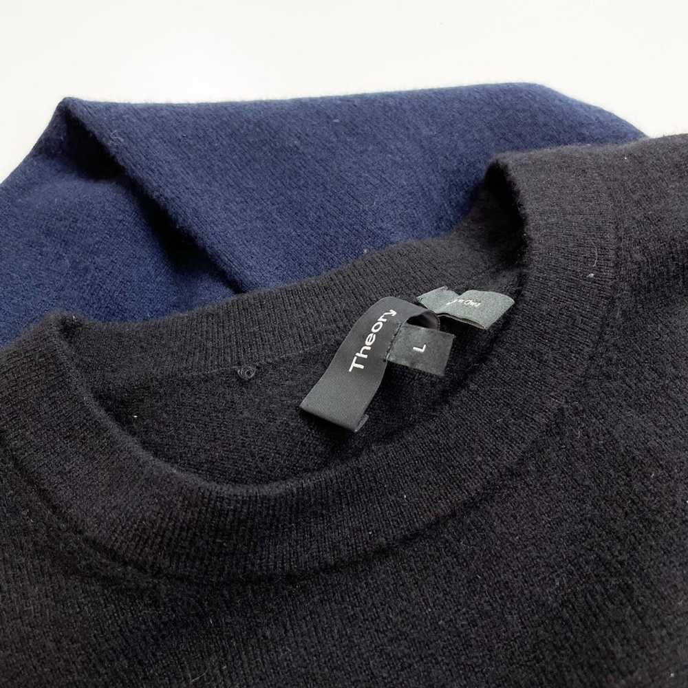 Theory Theory Hilles Crew Cashmere Sweater Colorb… - image 6