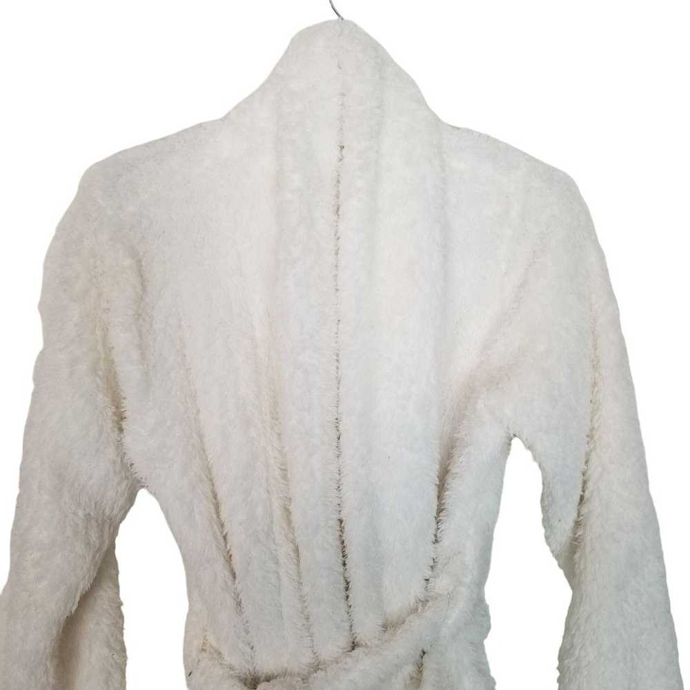 Other Natori S/M Long Sleeves Belted Fuzzy Wrap B… - image 2