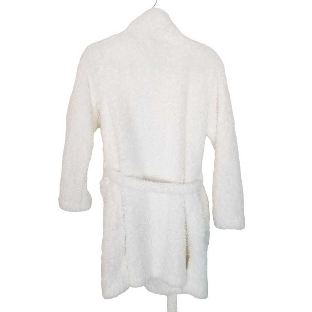 Other Natori S/M Long Sleeves Belted Fuzzy Wrap B… - image 9