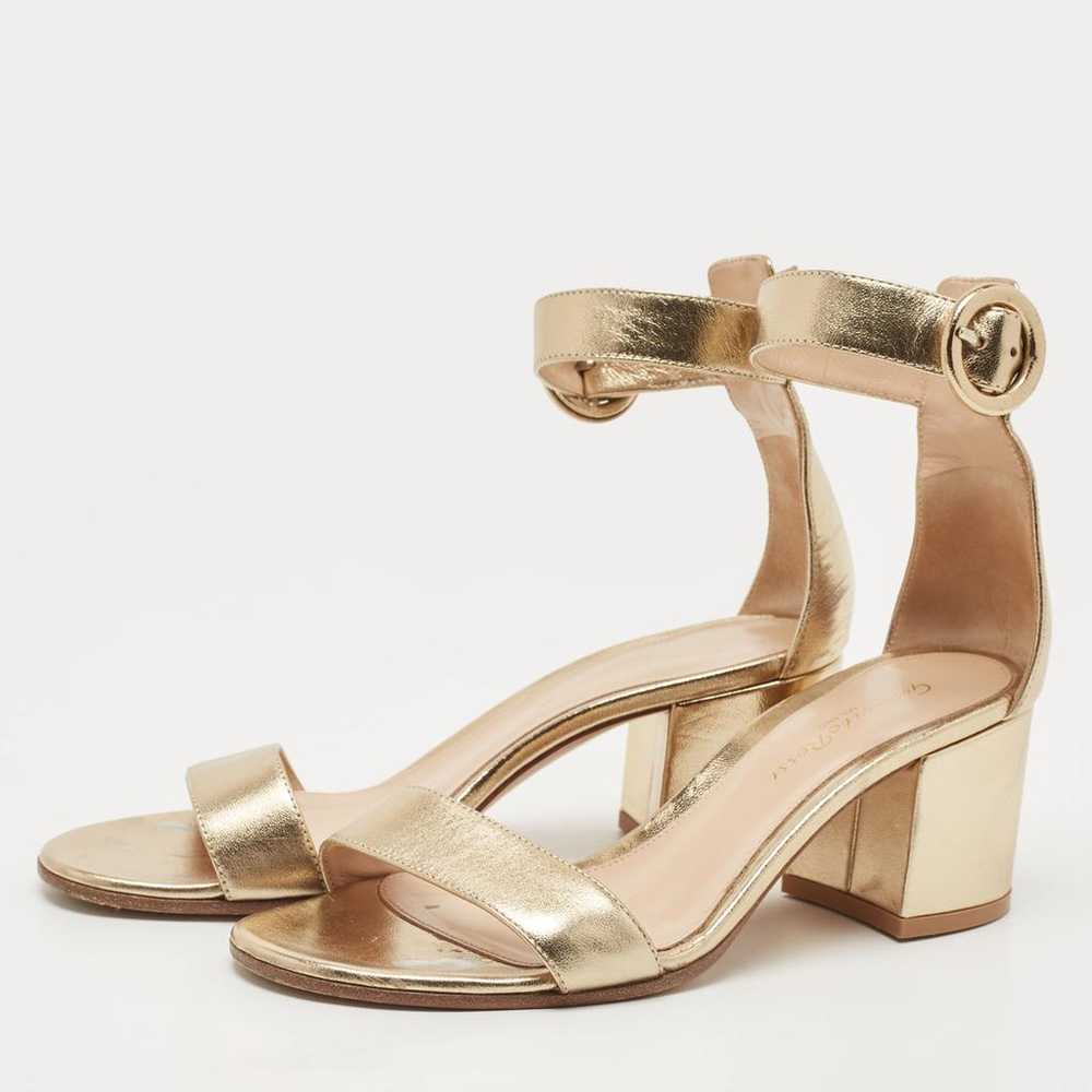 Gianvito Rossi Patent leather sandal - image 2